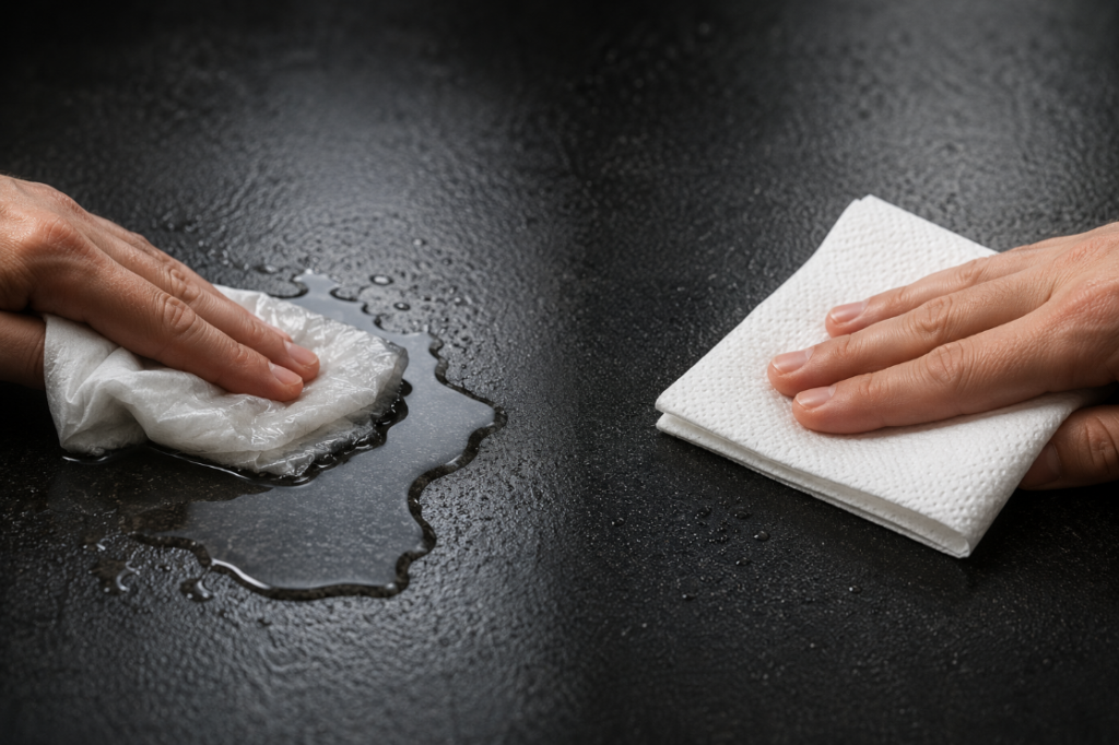 water spill