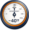 Dewpoint holds at −40°F for the entire winter-lot run